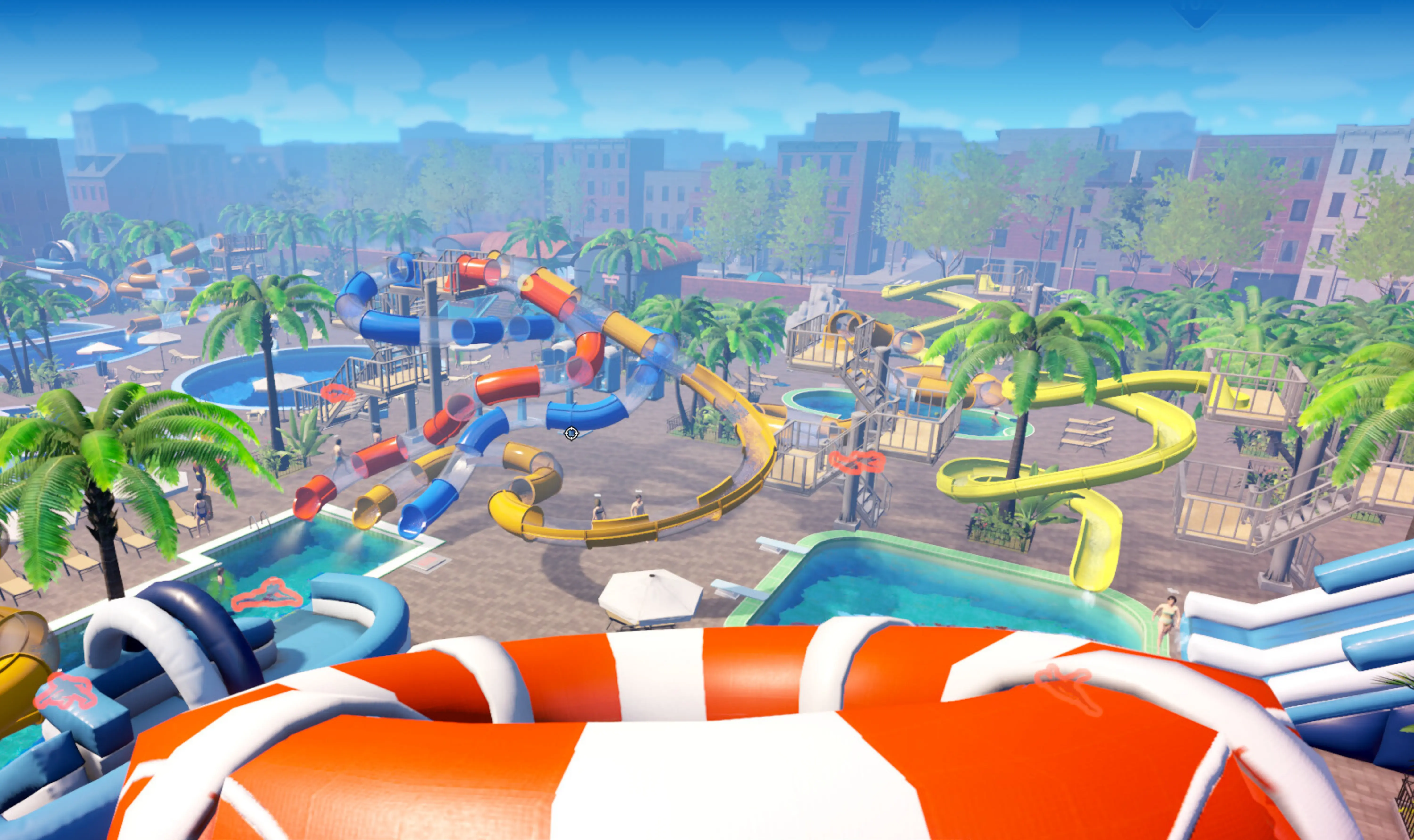 Waterpark Simulator Game View